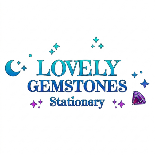 Lovely Gemstones Stationery